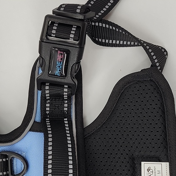 Blue and Black Dog Harness - Picture 14 of 16
